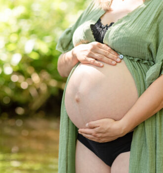 Schwangere mit Babybauch